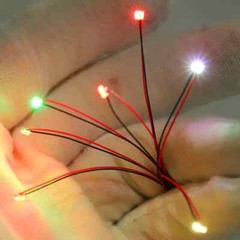 10pcs DIY Light Wired Flashing Led SMD 3V/12V Lamp For Toys Lighting