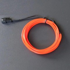 Battery Operated Neon LED Lights Glow EL Wire String Strip Rope Tube Party Decor