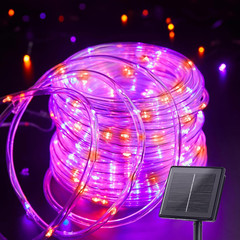 Solar Rope Lights, 39FT 100LED Outdoor Solar String Lights, IP65 Waterproof Sola
