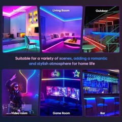 110V 480Leds/m Waterproof COB LED Neon Strip Lights for In/Outdoor Building Room