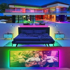 1-5M 5V WS2812B 5050 RGB LED Strip 30 60 144 150 300 Leds Individual Addressable